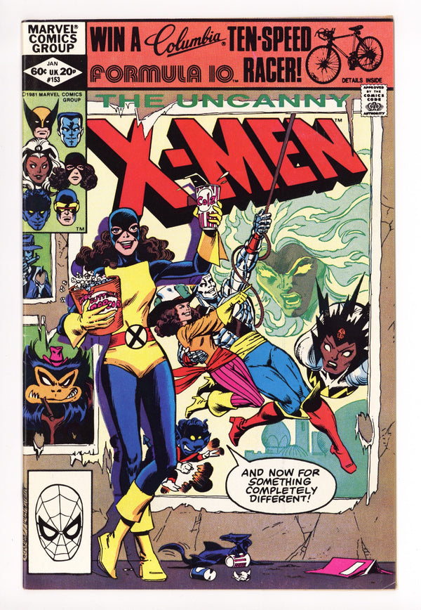 The Uncanny X-Men Vol 1 153 FN/VF (7.0) (1982)