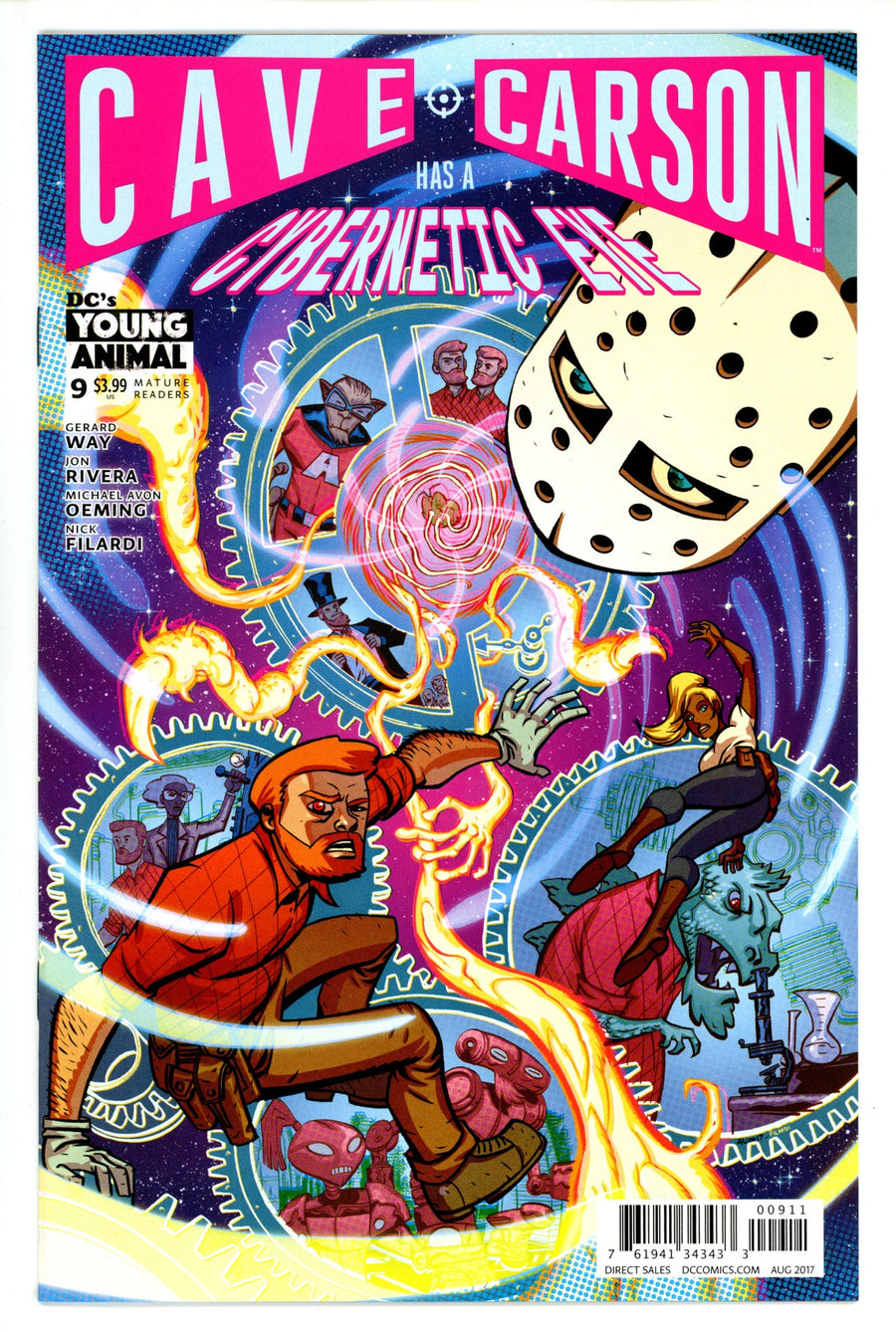 Cave Carson Has a Cybernetic Eye 9 High Grade (2017) 