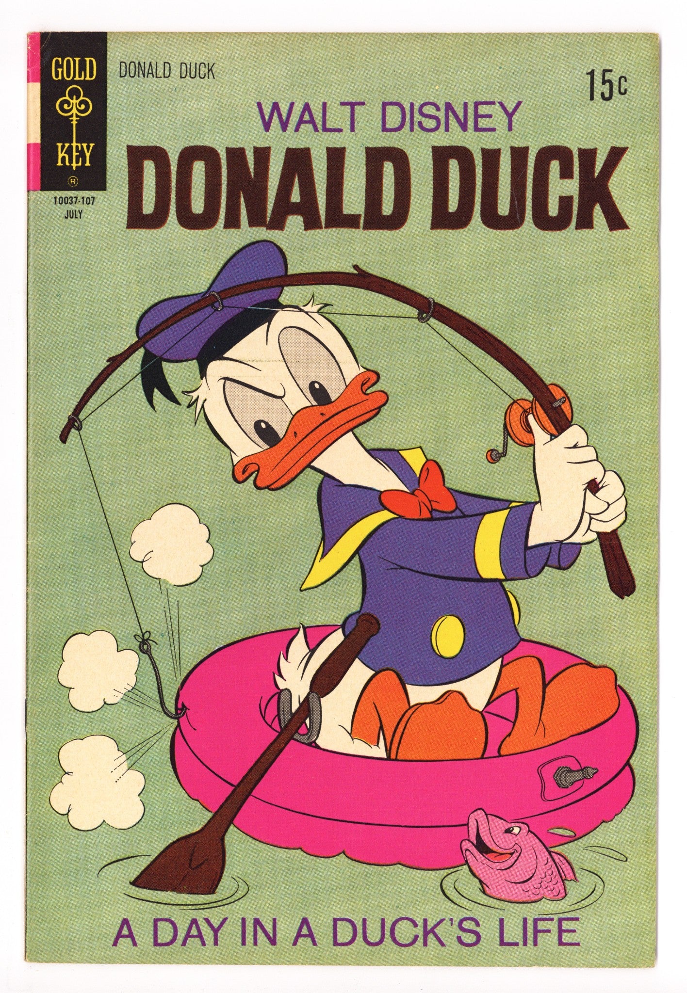 Donald Duck 138 FN/VF (7.0) (1971) 