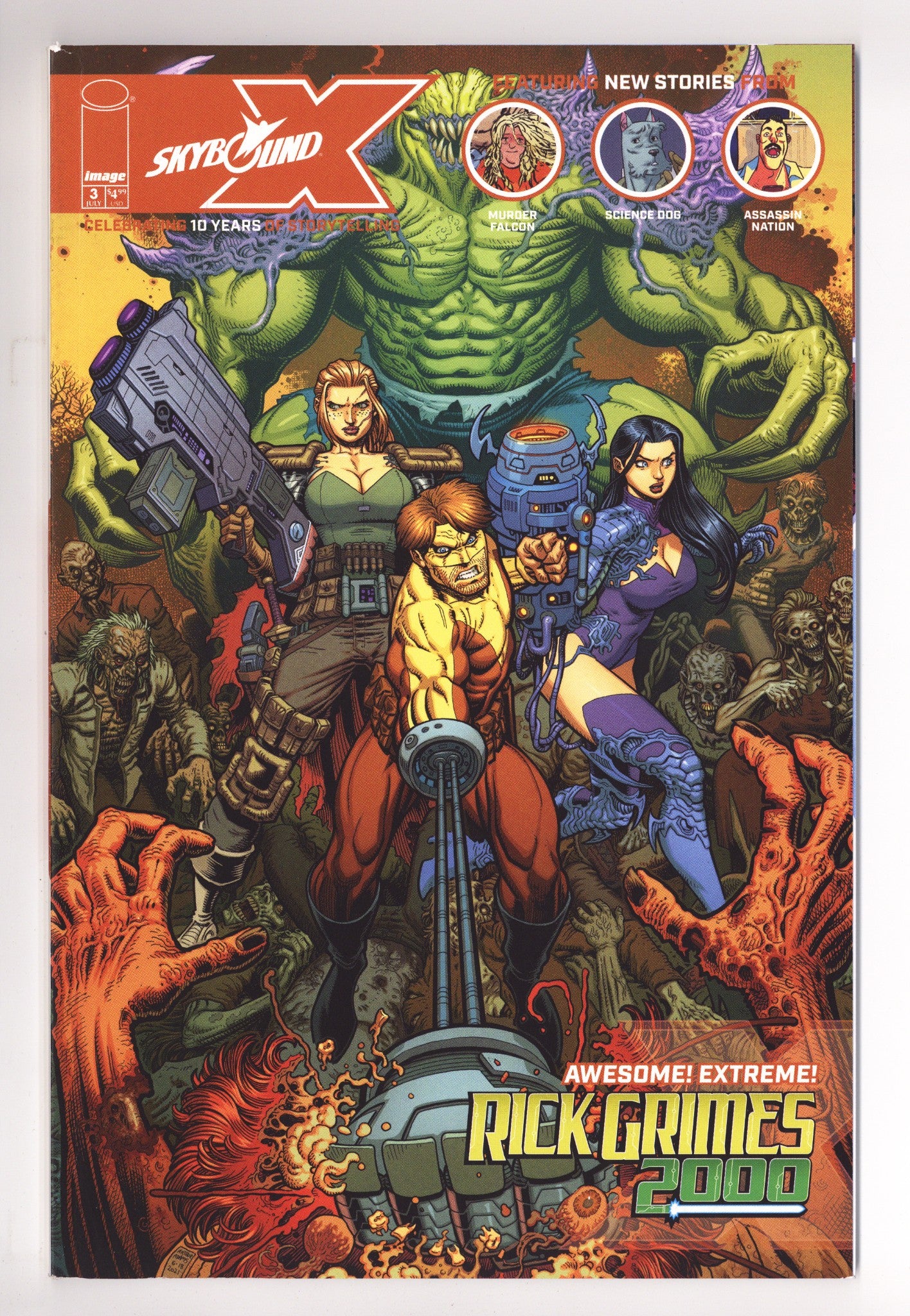 Skybound X 3 High Grade (2021) 