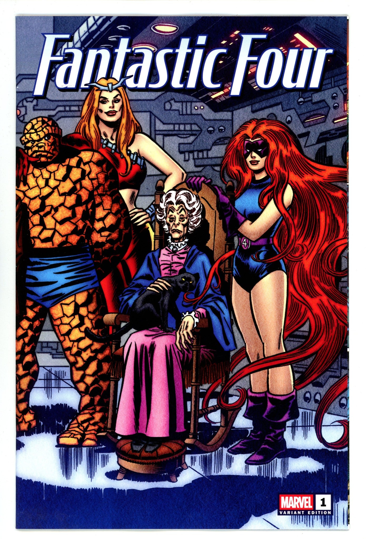 Fantastic Four Vol 8 1 Buscema Wraparound Incentive Variant NM (2025)