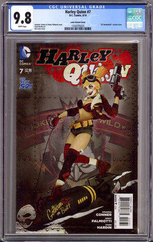 Harley Quinn Vol 2 7 CGC 9.8 (NM/M) (2014) Lucia Bombshells Variant