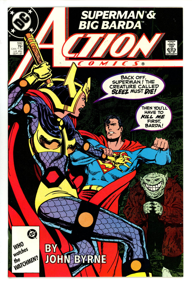 Action Comics Vol 1 592 NM- (1987)