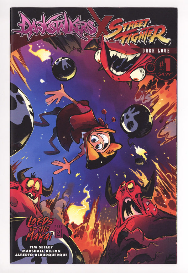 Darkstalkers X Street Fighter Dark Love 1 Bean Variant (2025)