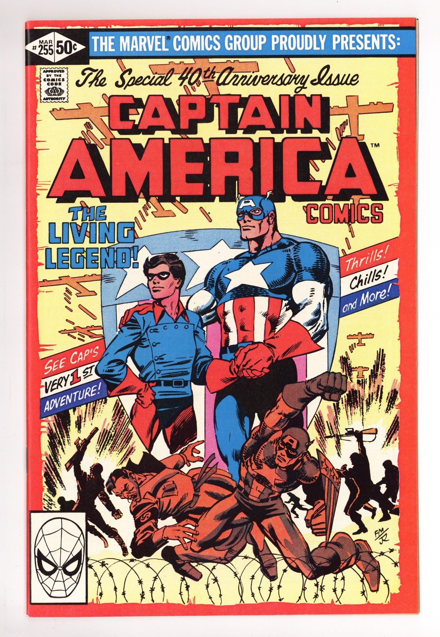 Captain America Vol 1 255 NM- (9.2) (1981) 