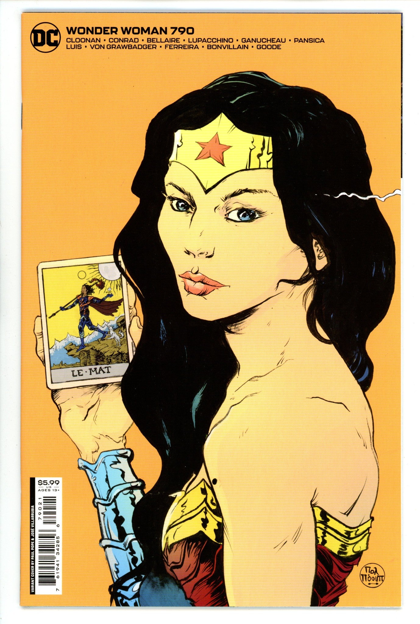 Wonder Woman Vol 5 790 High Grade (2022) Pope Variant 