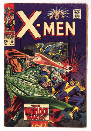 The X-Men Vol 1 30  VG- (3.5)   (1967)