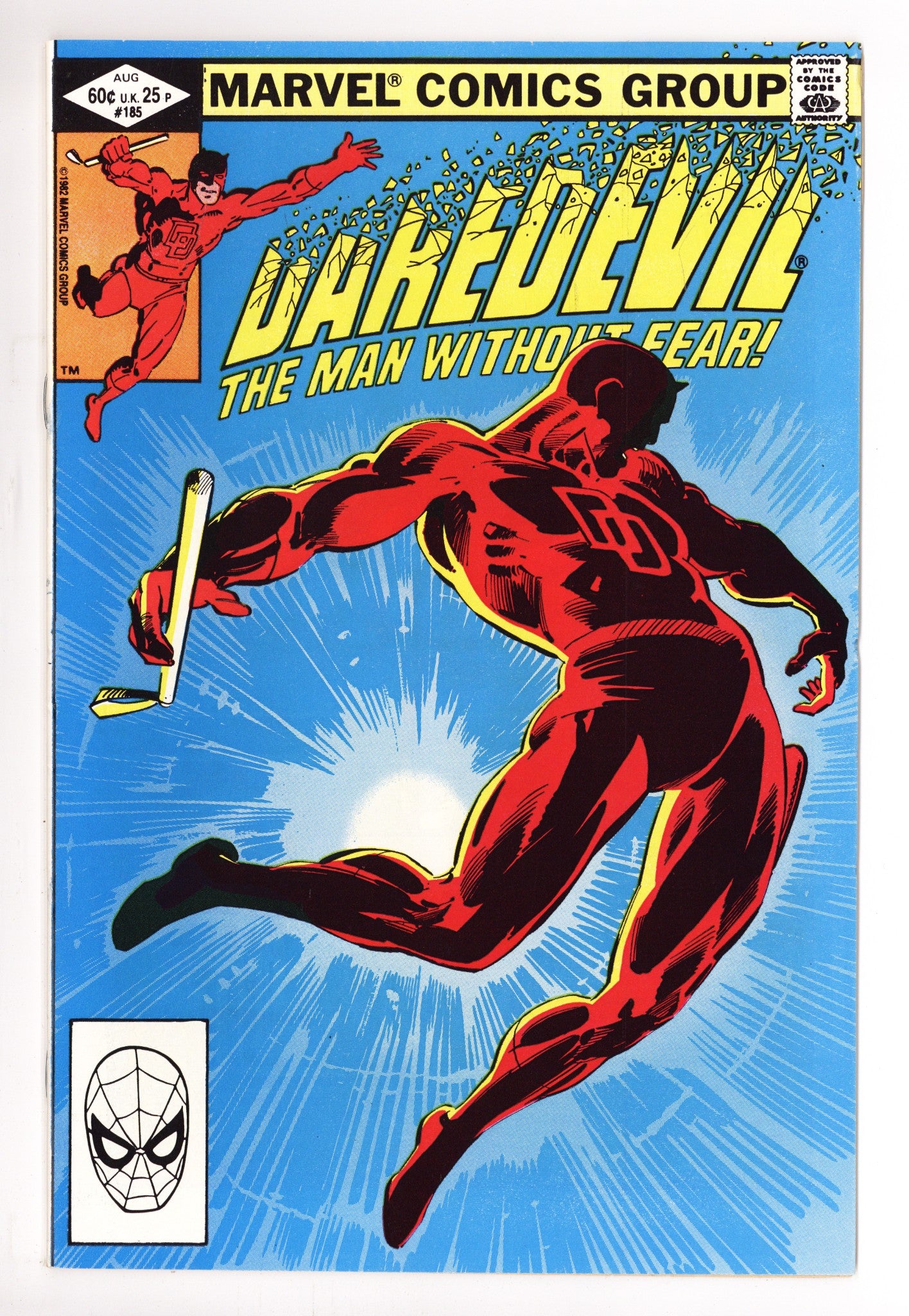 Daredevil Vol 1 185 High Grade (1982) 
