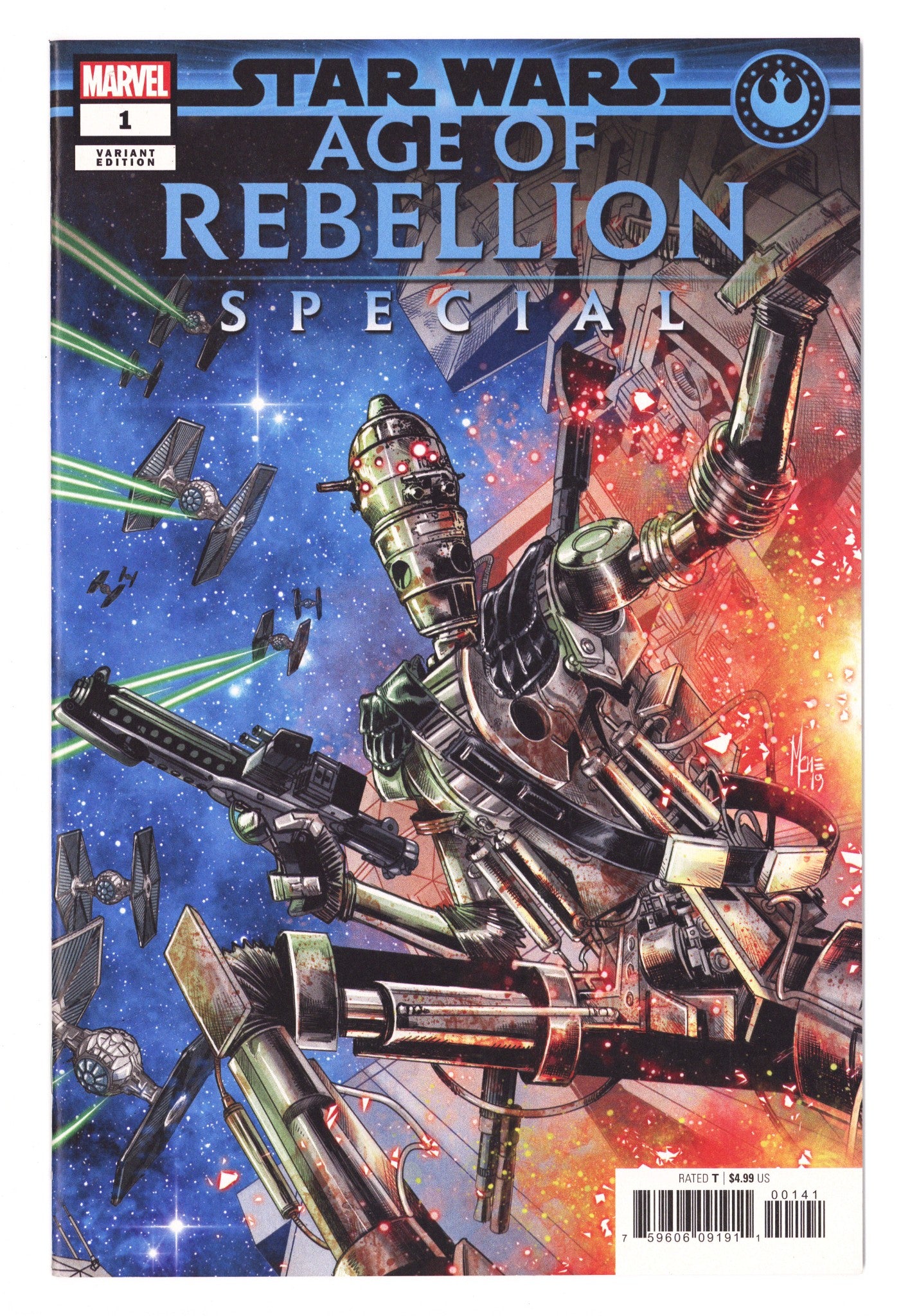 Star Wars: Age of Rebellion Special 1 High Grade (2019) Checchetto Variant 