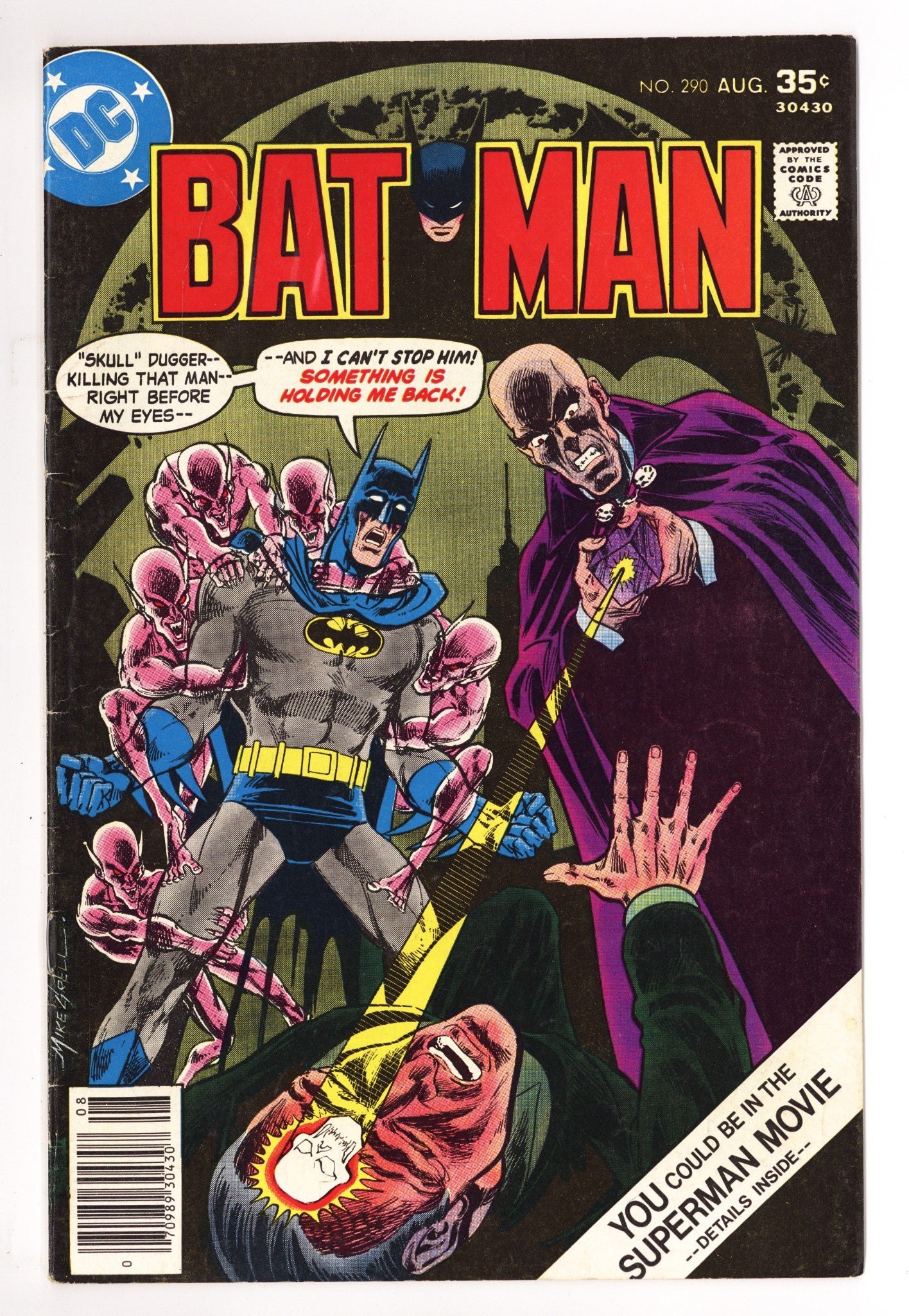 Batman Vol 1 290 VG (4.0) (1977) 