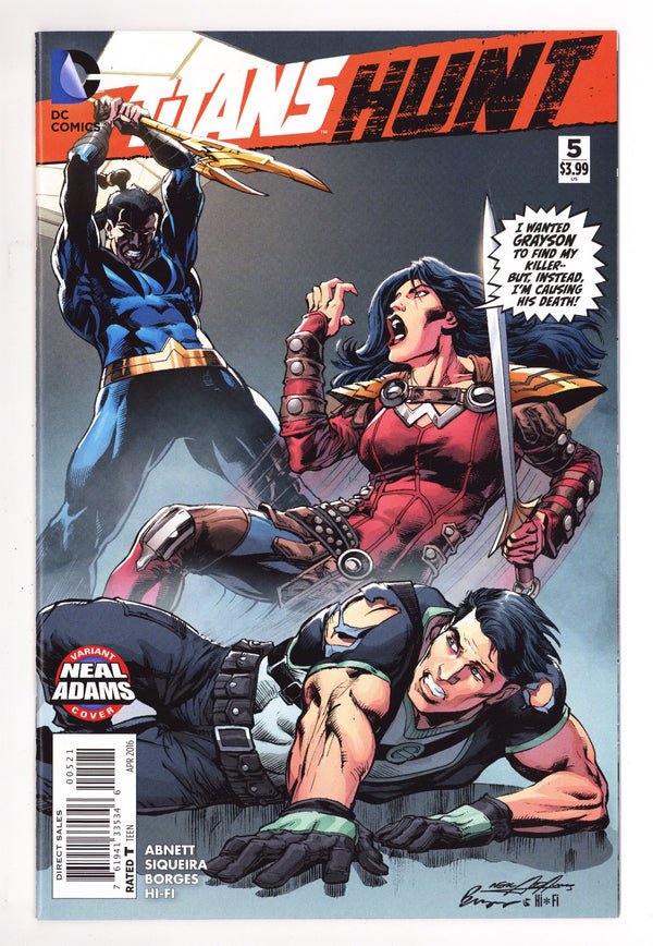 Titans Hunt 5 High Grade (2016) Adams Variant