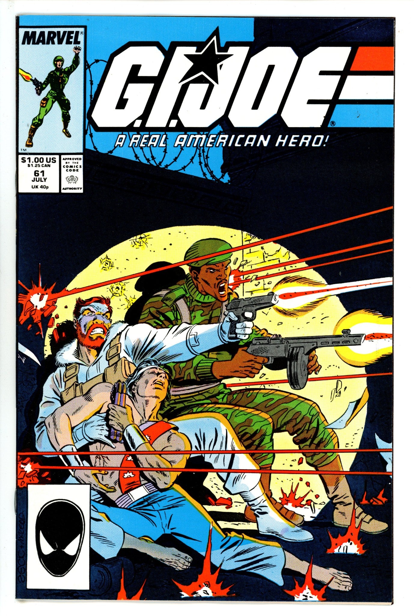 G.I. Joe, A Real American Hero 61 VF/NM (1987)