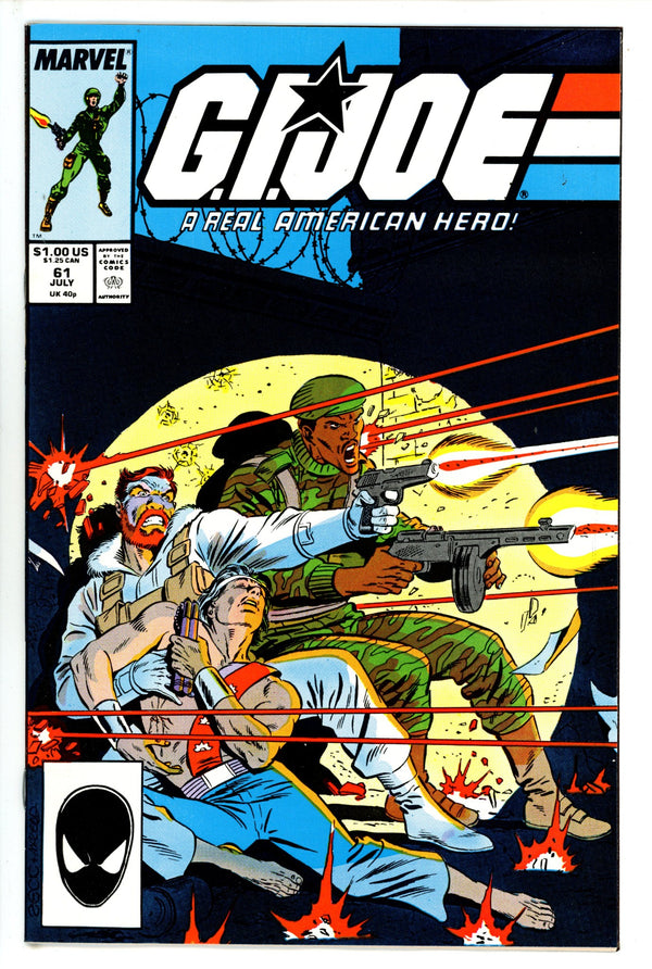 G.I. Joe, A Real American Hero 61 VF/NM (1987)
