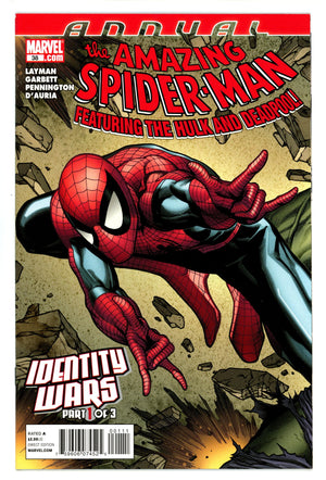 Amazing Spider-Man Annual Vol 2 38 NM- (9.2) (2011)