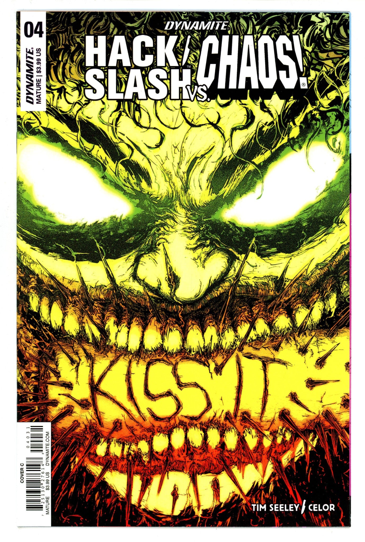 Hack/Slash vs. Chaos! 4 High Grade (2019) Mantia Variant 