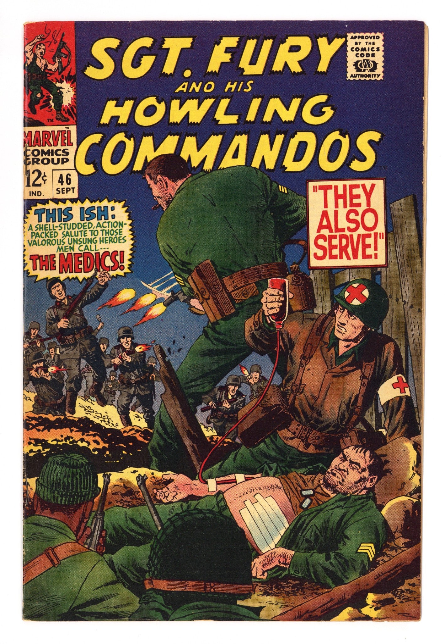 Sgt. Fury 46 VF- (7.5) (1967) 