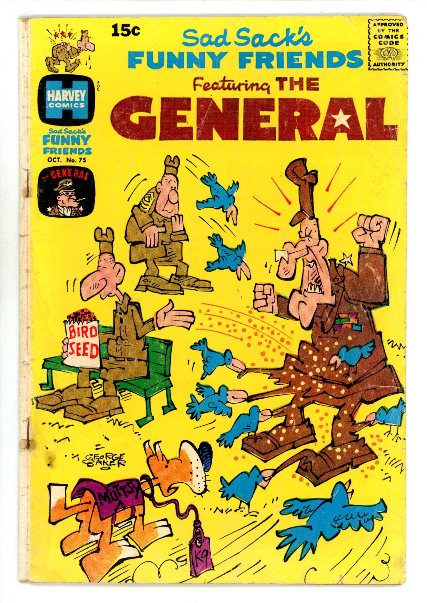Sad Sack's Funny Friends 75 VG- (3.5) (1969) 