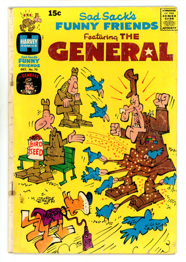 Sad Sack's Funny Friends 75 VG- (3.5) (1969)