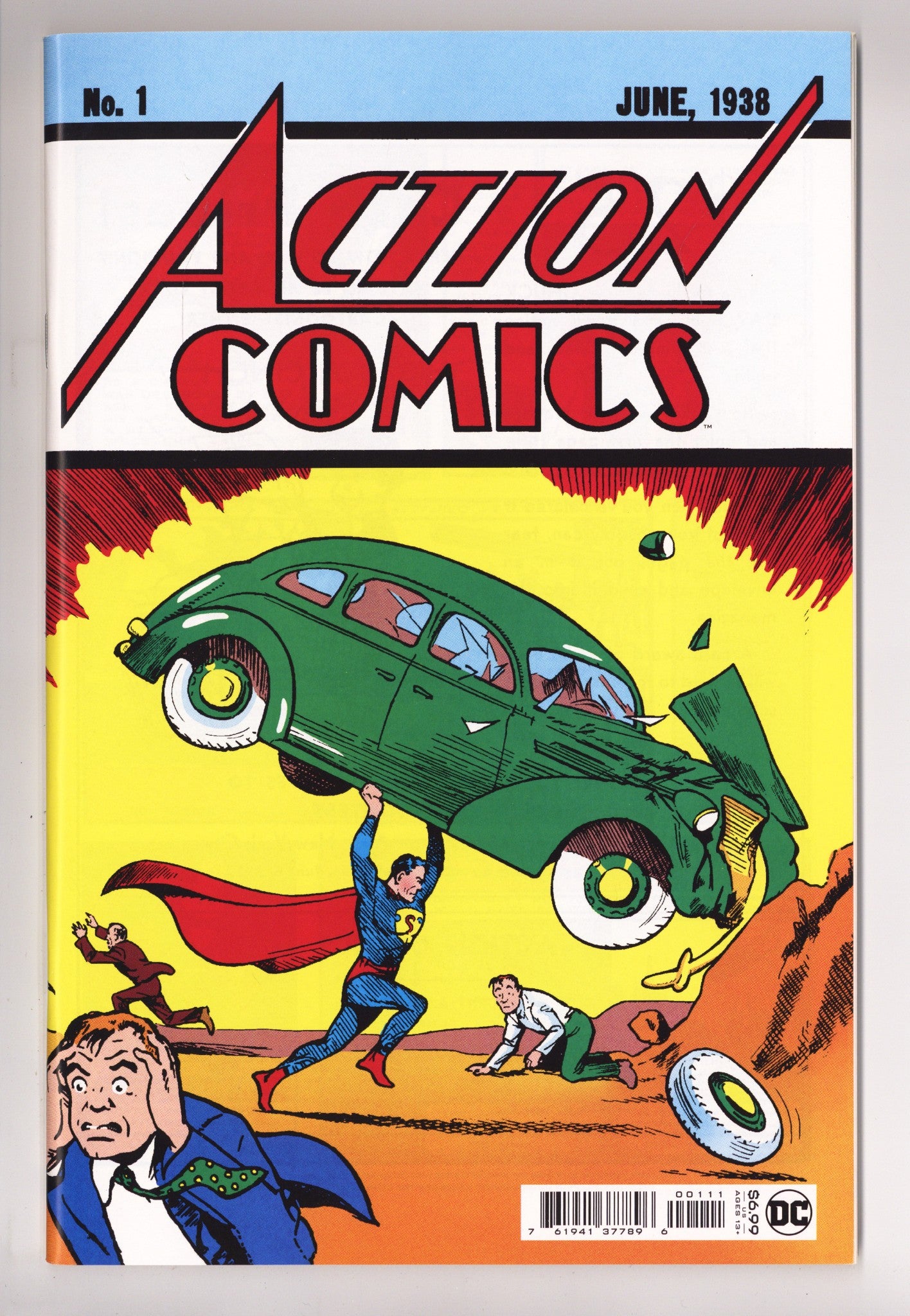 Action Comics 1 (Facsimile Edition)   [nn]  High Grade   (2022)        