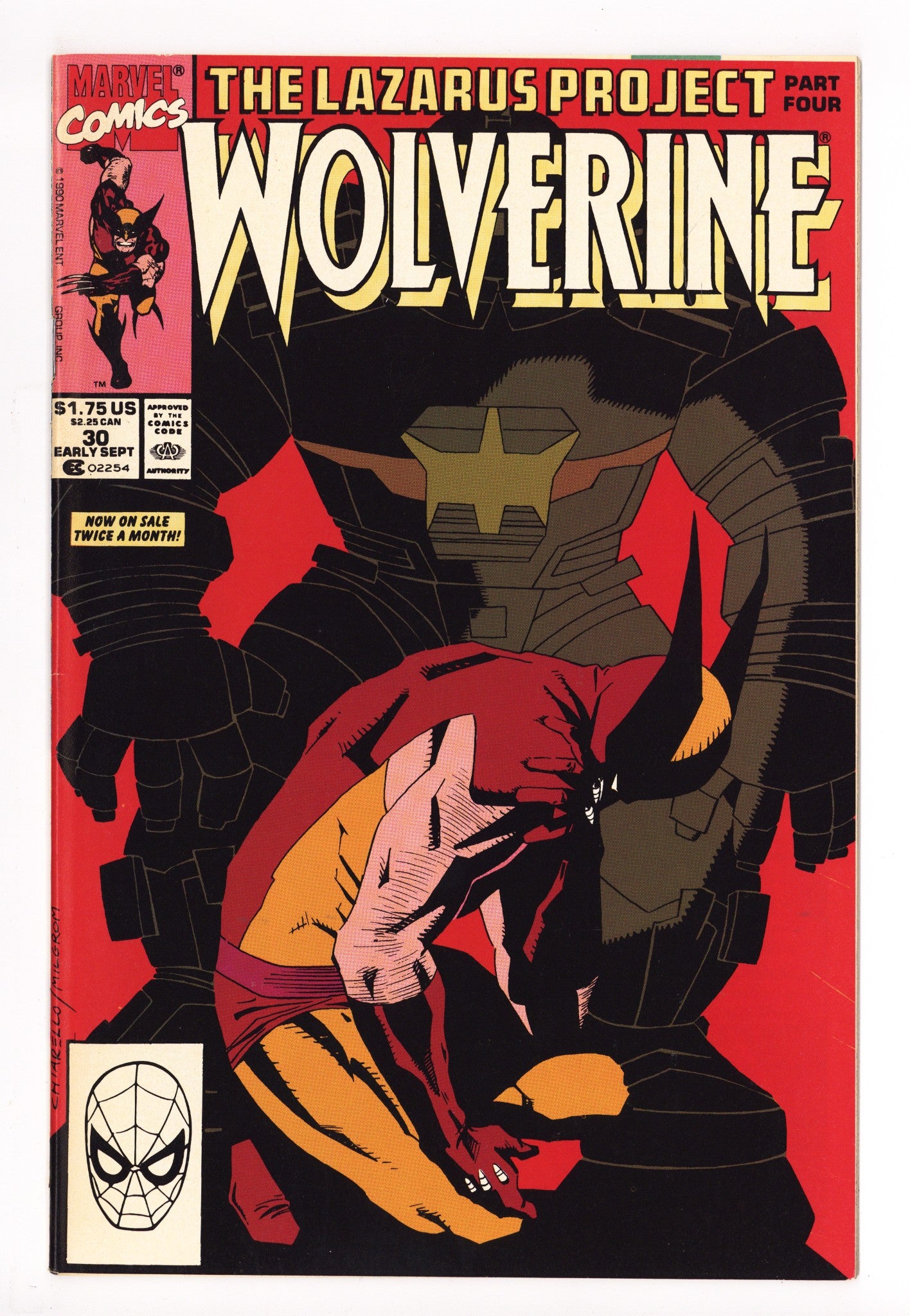 Wolverine Vol 2 30 High Grade (1990) 