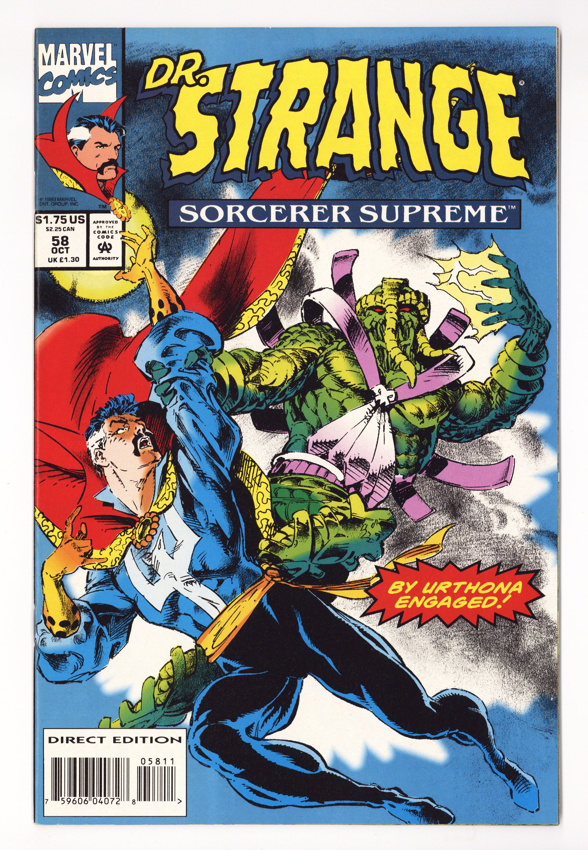 Doctor Strange, Sorcerer Supreme 58 High Grade (1993) 
