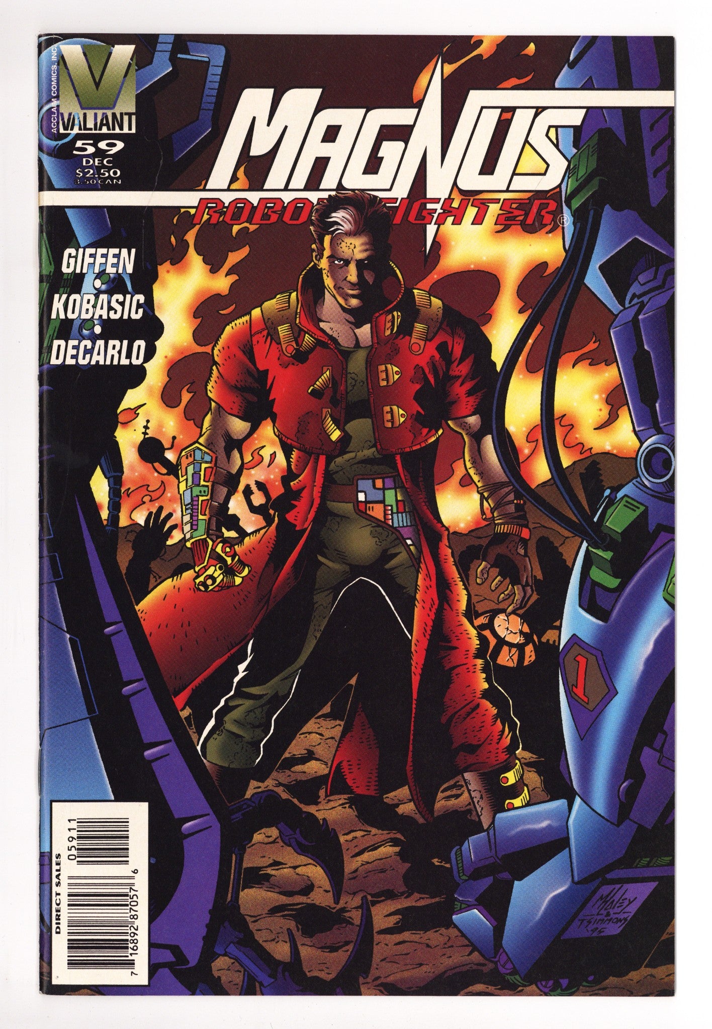 Magnus Robot Fighter Vol 1 59 High Grade (1995) 