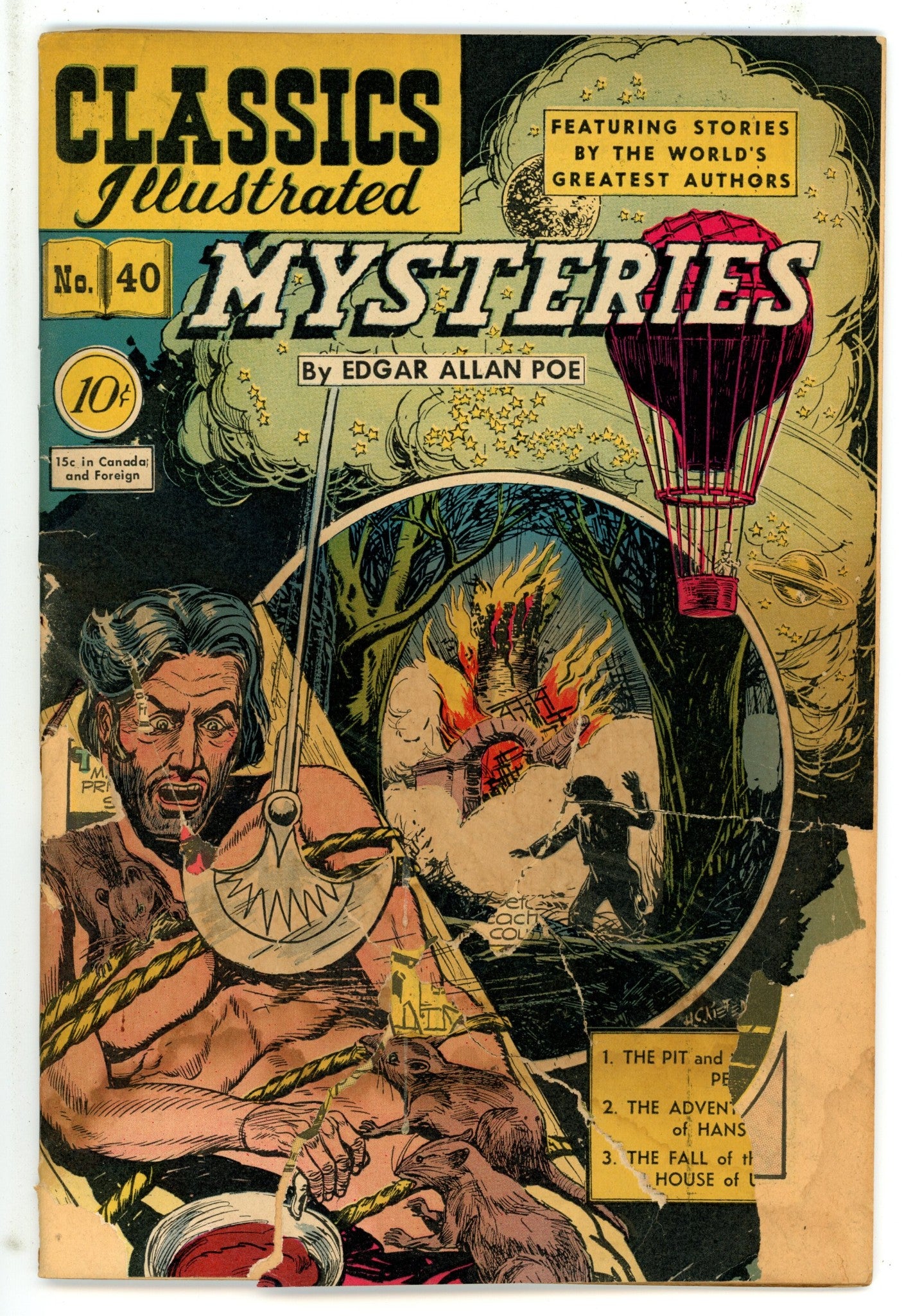 Classics Illustrated: Mysteries 40 Hrn 40 PR (1947)
