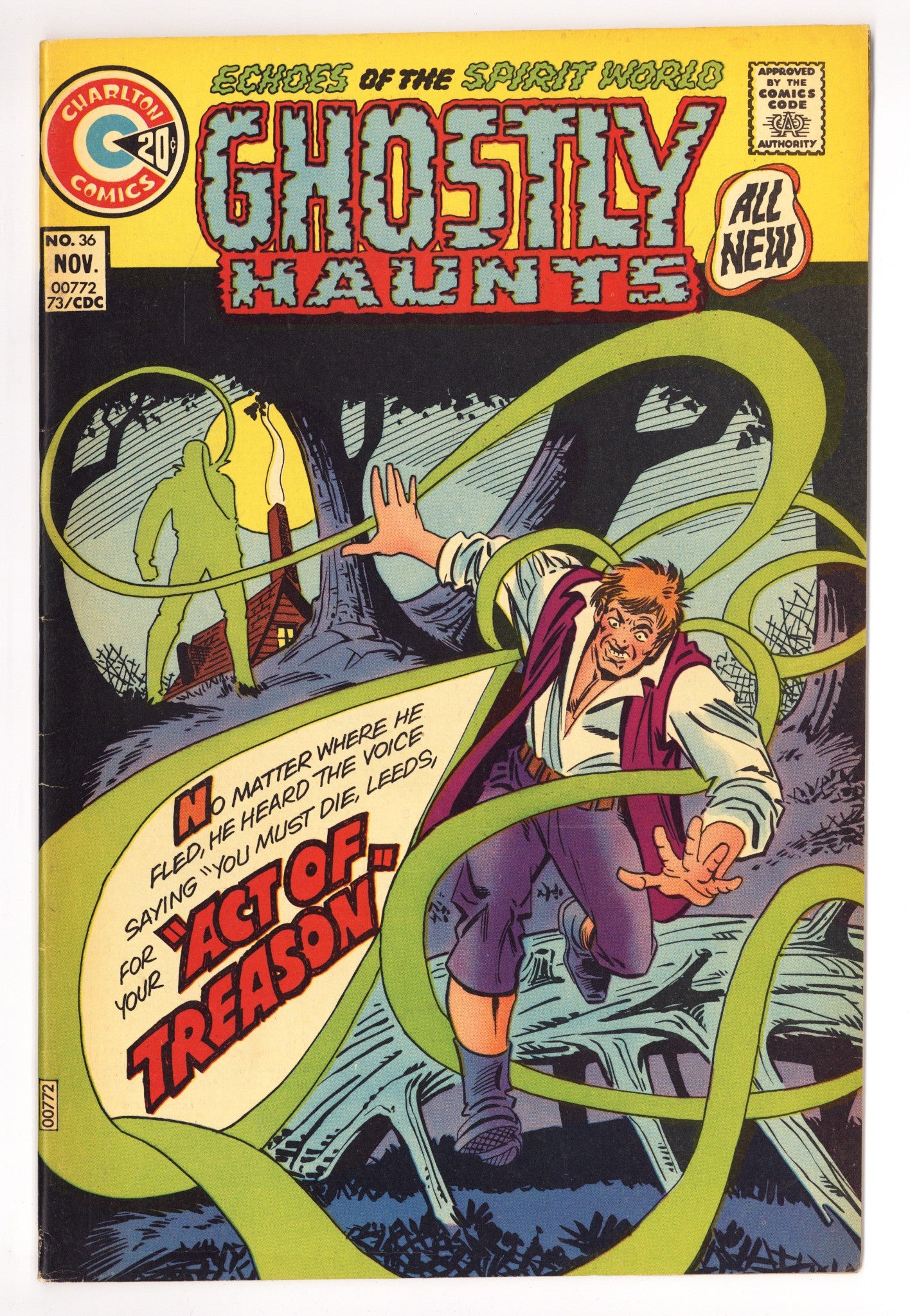 Ghostly Haunts 36 Mid Grade (1973) 