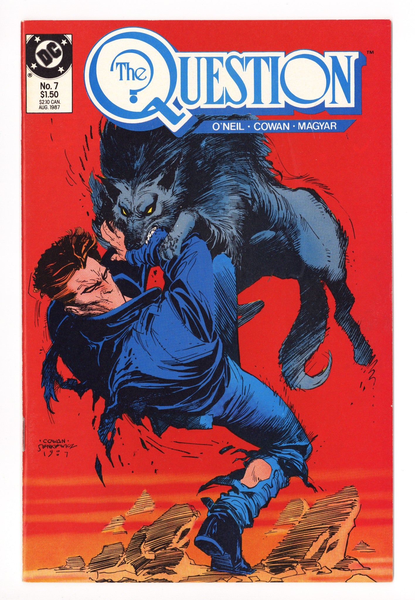 The Question Vol 1 7 High Grade (1987) 