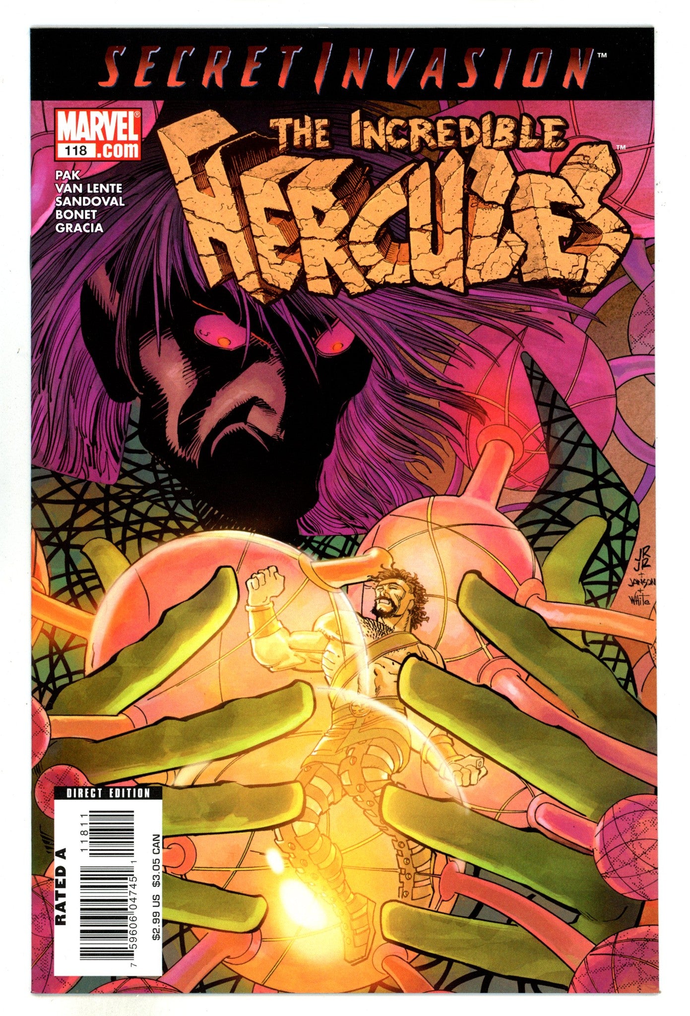 Incredible Hercules 118 High Grade (2008) 