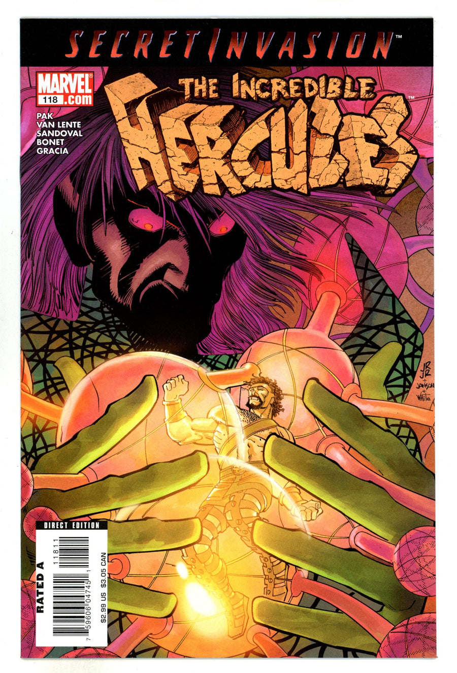 Incredible Hercules 118 High Grade (2008) 