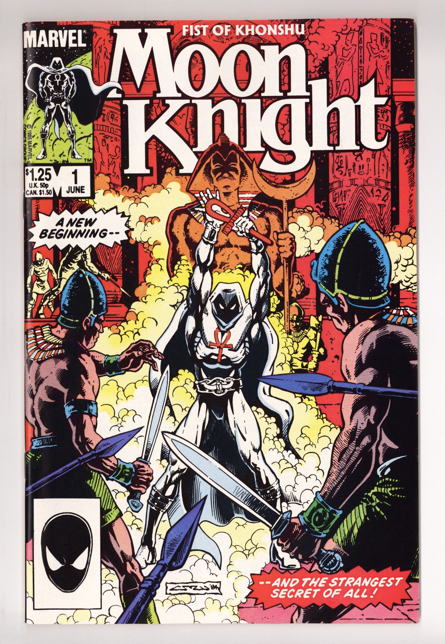 Moon Knight Vol 2 1 High Grade (1985) 