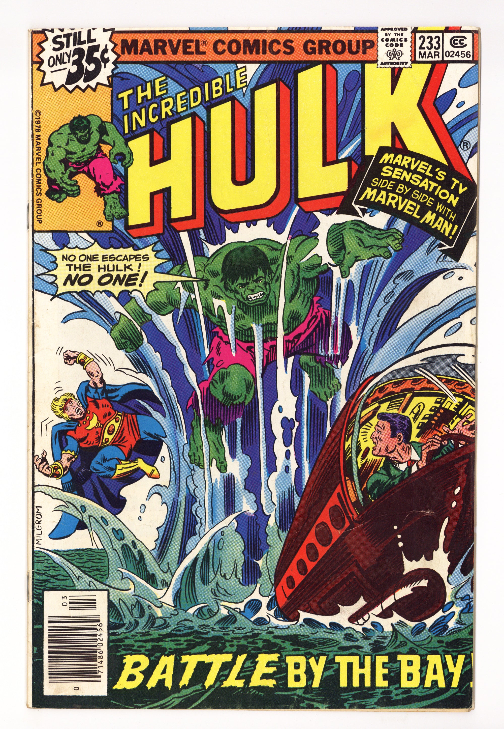 The Incredible Hulk Vol 1 233 Low Grade (1979) 