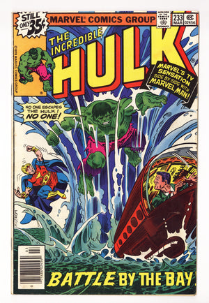 The Incredible Hulk Vol 1 233 Low Grade (1979)