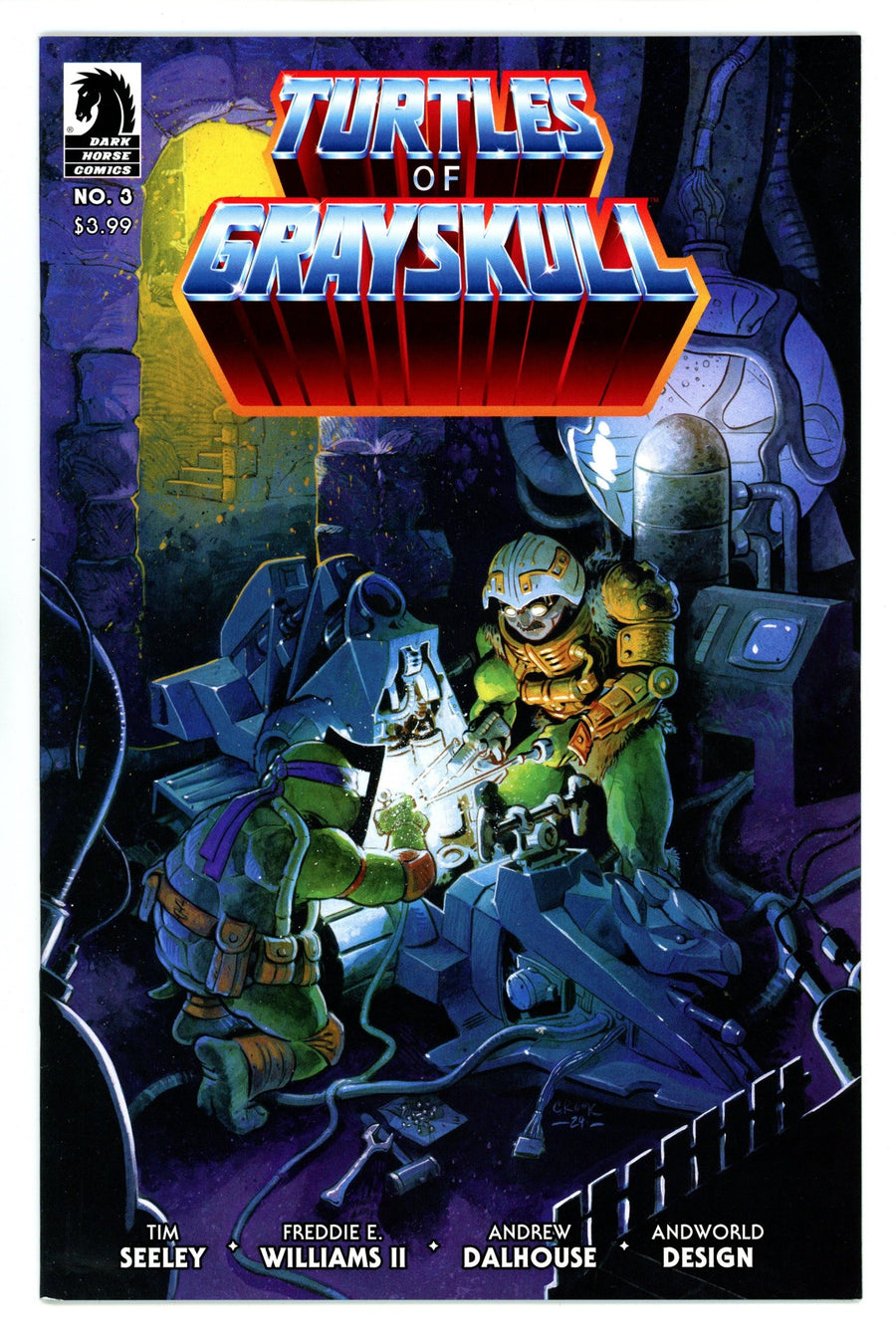 Masters Of The Universe / Teenage Mutant Ninja Turtles: Turtles Of Grayskull 3 Crook Variant (2025)