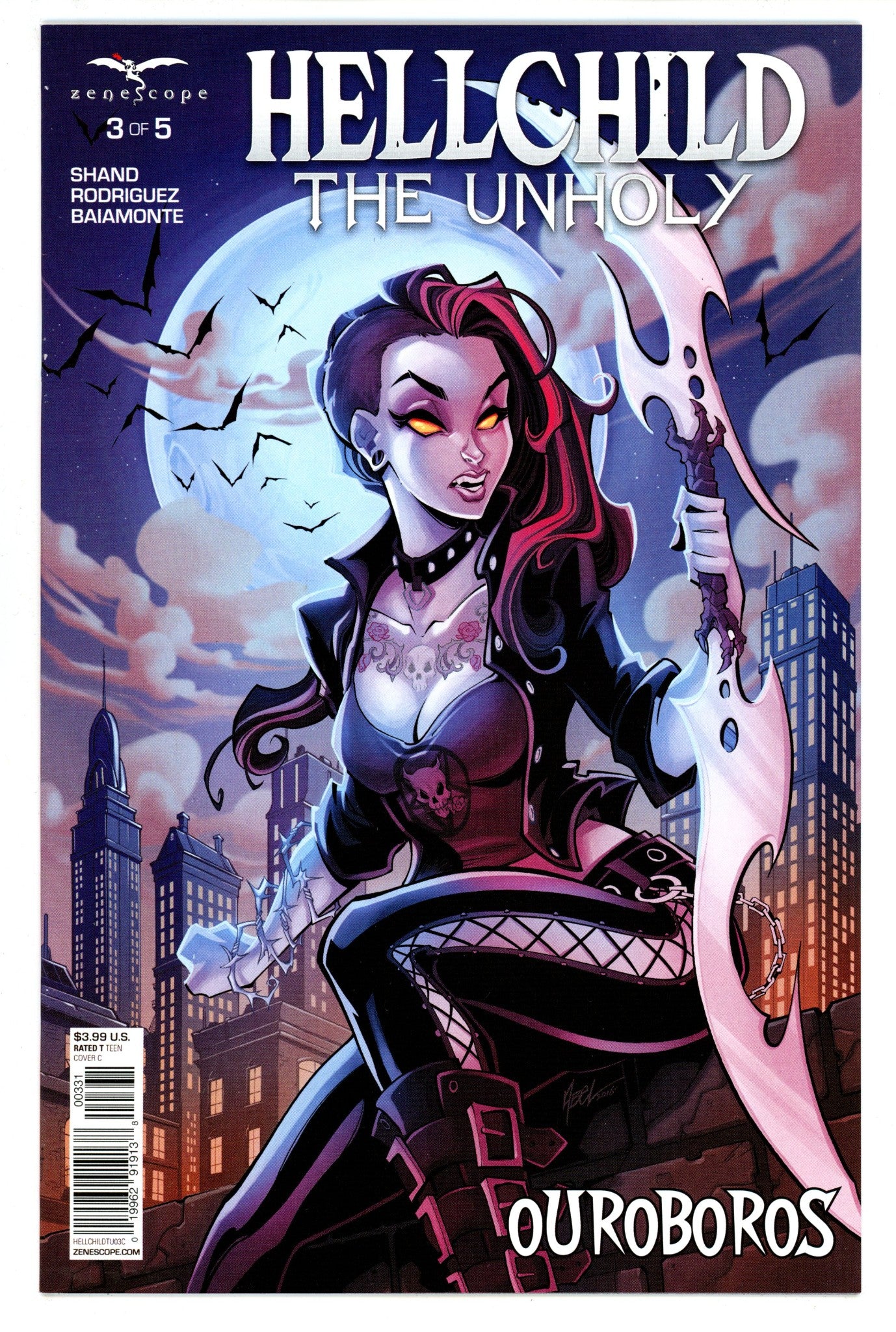 Hellchild: The Unholy 3 High Grade (2017) Abel Variant 