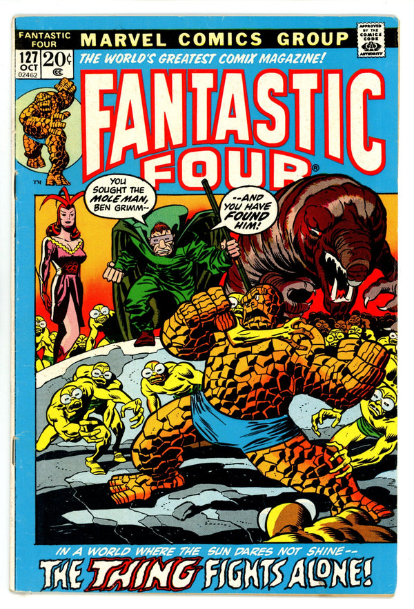 Fantastic Four Vol 1 127 VG+ (4.5) (1972)