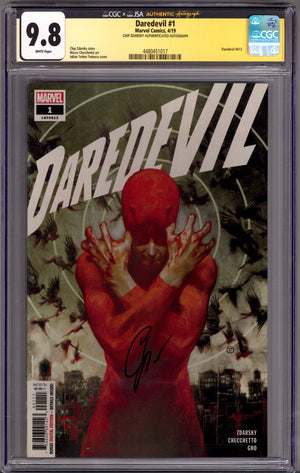 Daredevil Vol 6 1 (613) CGC 9.8 (NM/M) (2019) Signed x1 Cover Chip Zdarsky