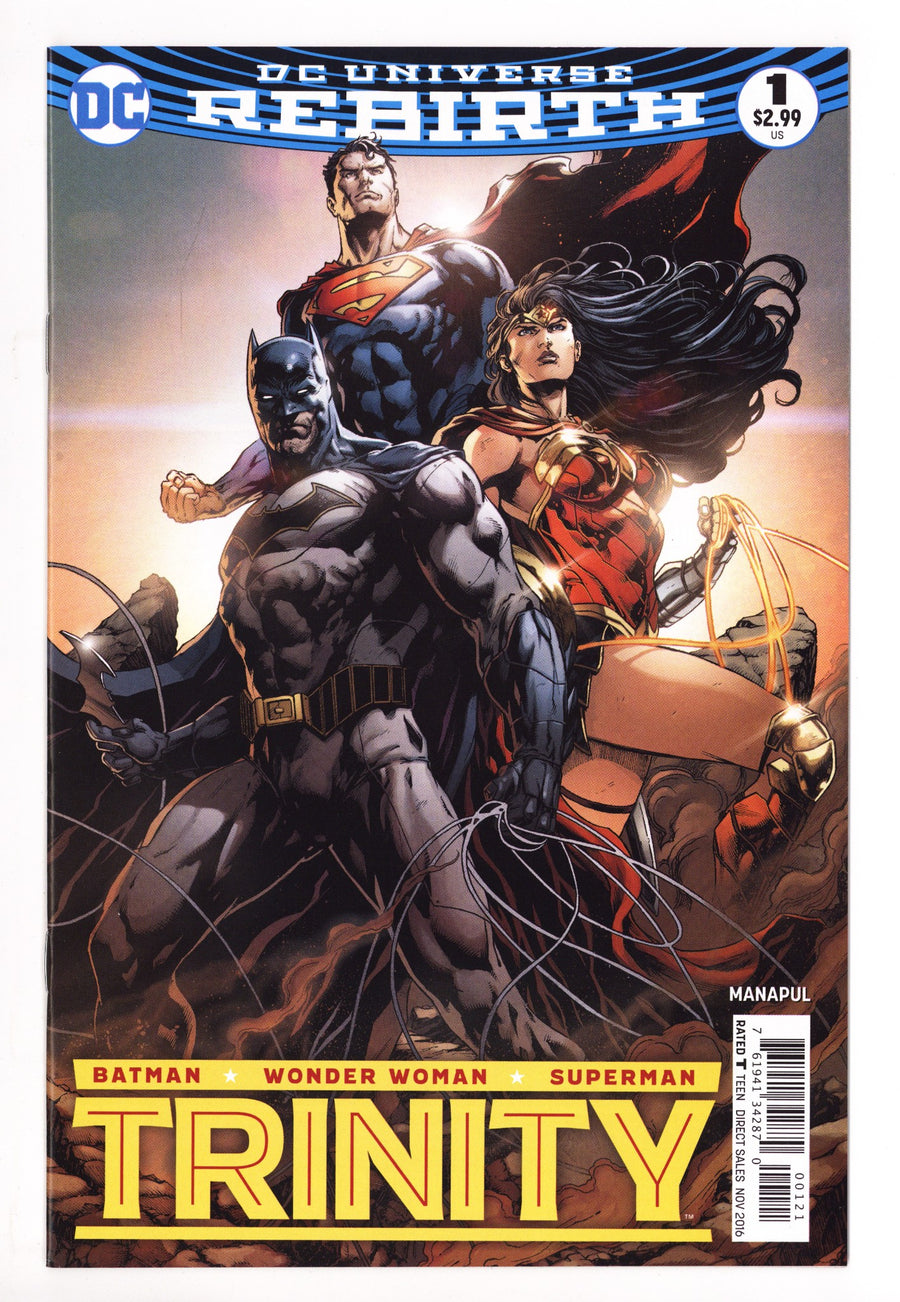 Trinity Vol 2 1 High Grade (2016) Fabok Variant 