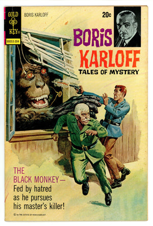 Boris Karloff Tales of Mystery 46 FN+ (6.5) 20c Variant (1973) 