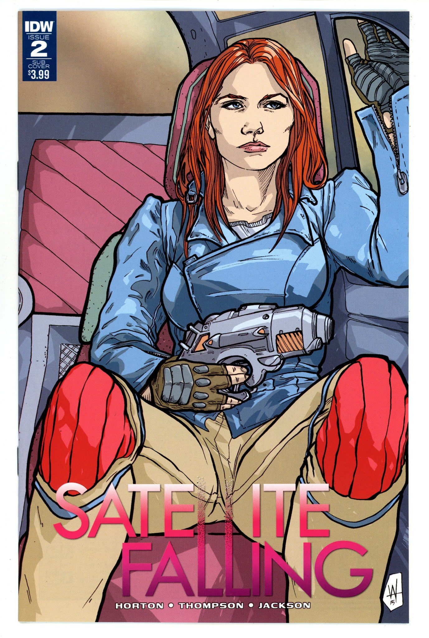 Satellite Falling 2 High Grade (2016) Alvitre Variant 