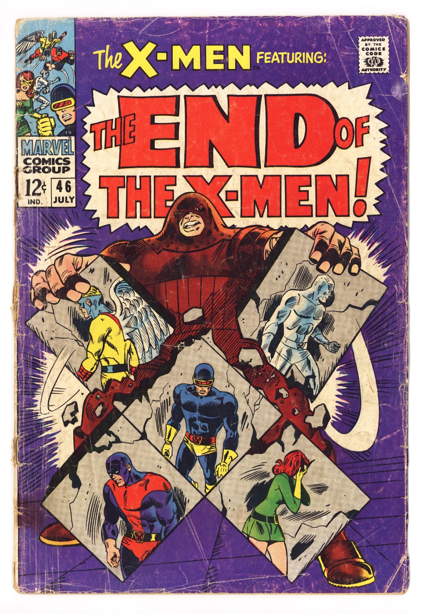 The X-Men Vol 1 46 FR/GD (1.5) (1968) 