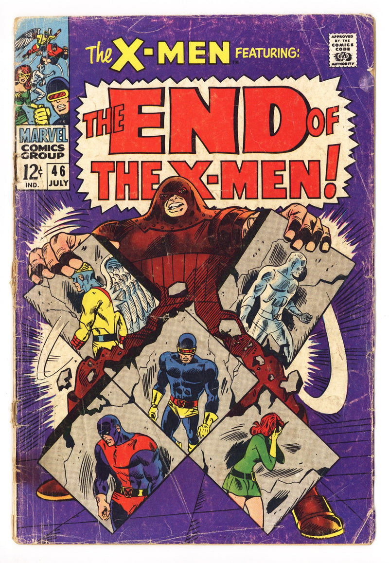 The X-Men Vol 1 46 FR/GD (1.5) (1968) 