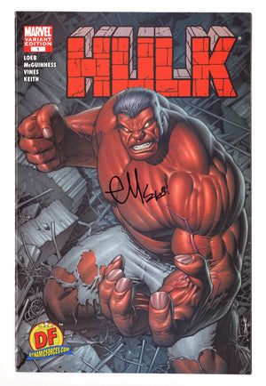 Hulk Vol 1 1 VF (8.0) (2008) Keown Dynamic Forces Exclusive Variant Signed x1 Cover Ed McGuinness