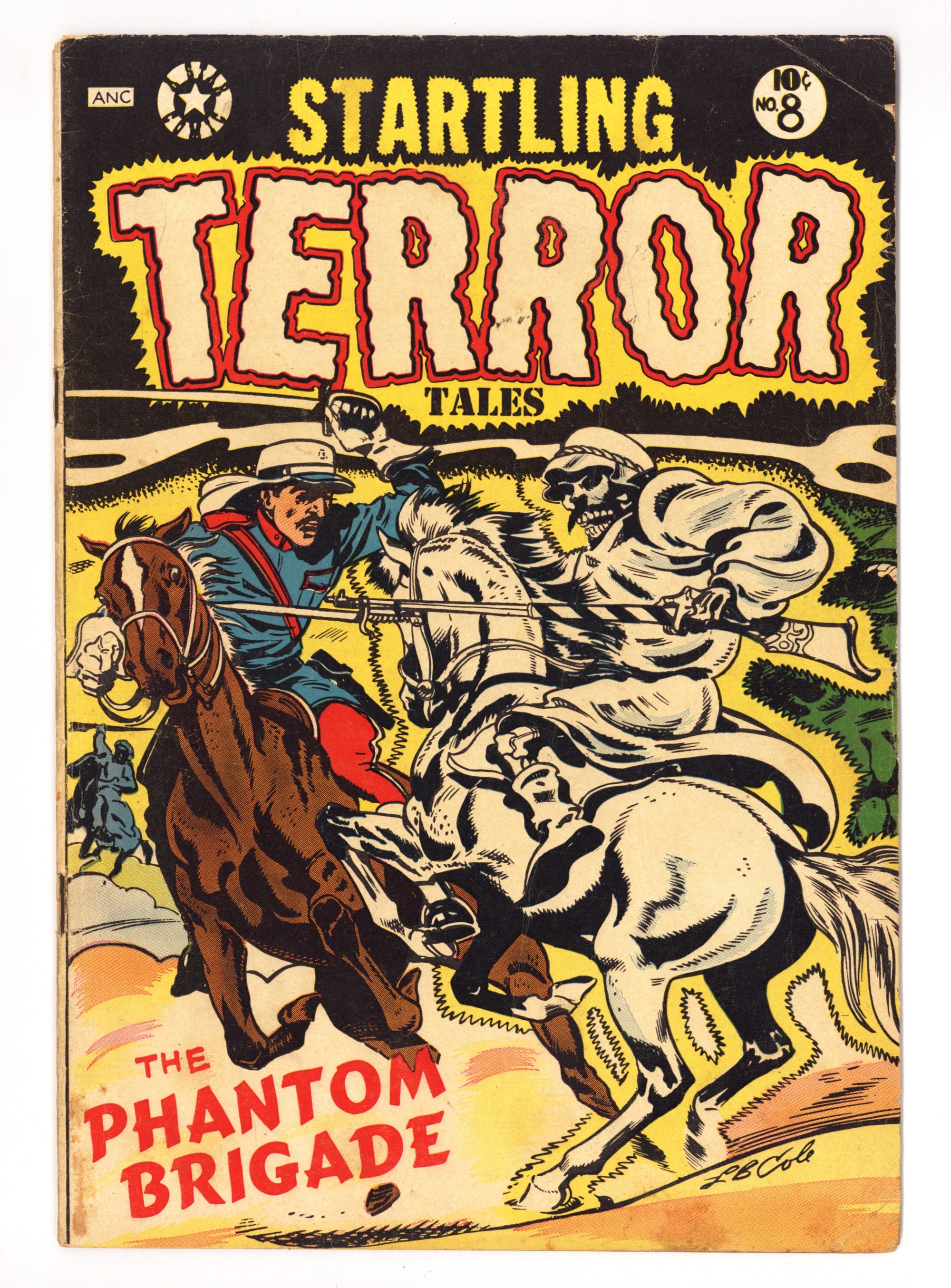 Startling Terror Tales 8 VG- (3.5) (1954) 