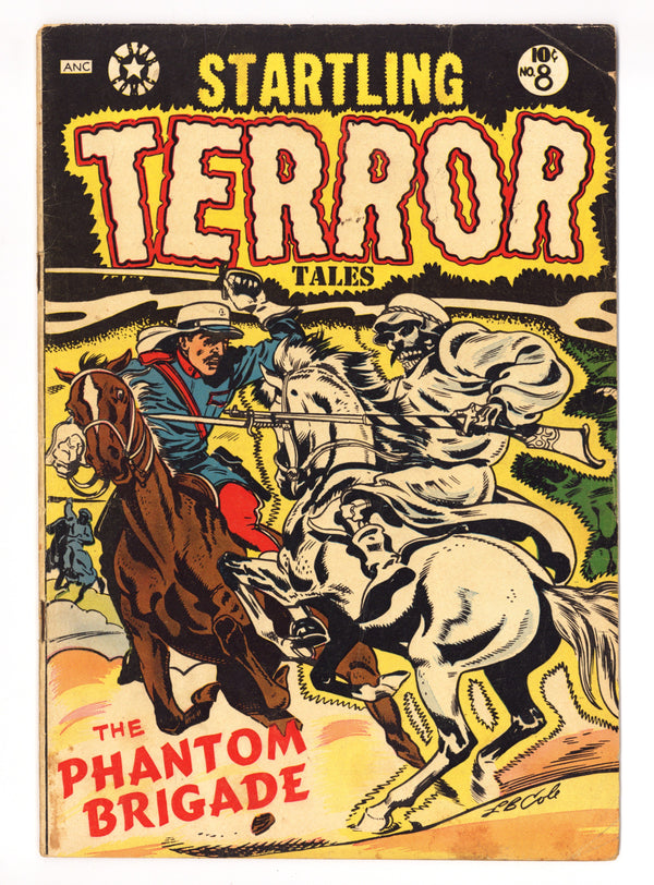 Startling Terror Tales 8 VG- (3.5) (1954)