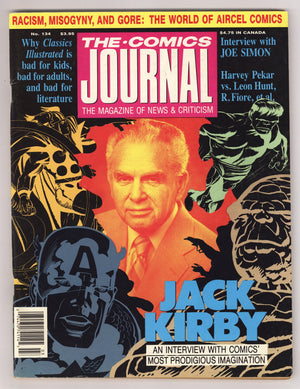 The Comics Journal 134 Low Grade (1990)