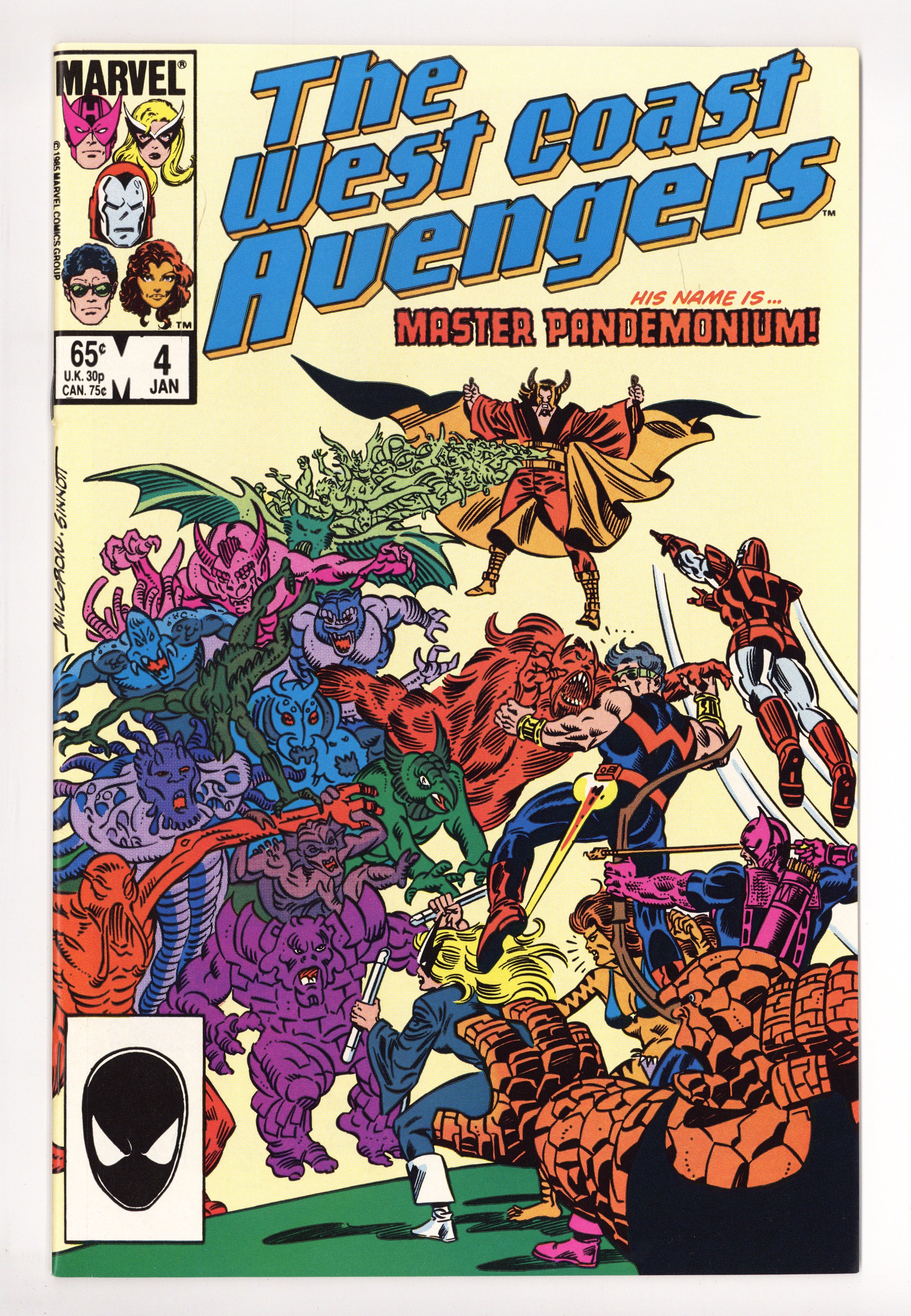 West Coast Avengers Vol 2 4 High Grade (1986) 