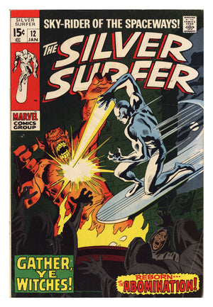The Silver Surfer Vol 1 12 FN- (5.5) (1970)