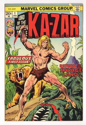 Ka-Zar Vol 1 1 FN (6.0) (1974)